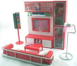 barbie tv set