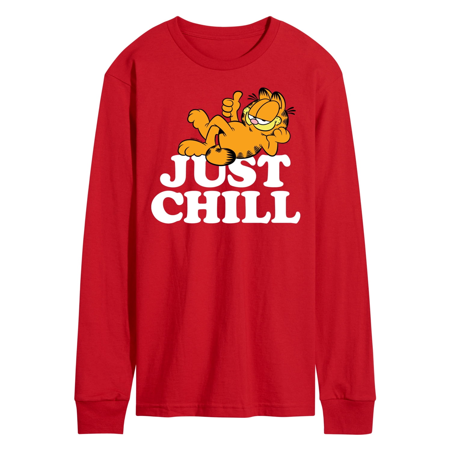 Garfield Just Chill Men's Long Sleeve TShirt