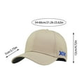 thumbnail image 2 of Big Head Hat XL Ball Cap,Large Embroidery Baseball Cap for Big Heads,Adjustable Golf Cap for Men Women Head Circumference (23.6" to 26.8"Inch) Suitable for daily wear and outdoor activities, 2 of 4