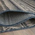 thumbnail image 5 of World Rug Gallery Bohemian Geometric Indoor/Outdoor Area Rug - Blue 7'10" x 10', 5 of 8