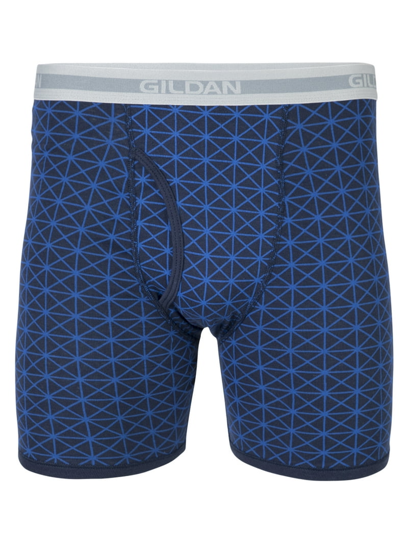OCOATTON Men's Cotton Boxer Briefs 6-Pack - Big & Tall Sizes, Tagless, No Ride-Up
