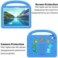 thumbnail image 6 of Allytechgroup Kids Case for iPad 10th Generation 2022 (10.9 inch), with Shoulder Strap/Handle/Kickstand Cute Cartoon Soft EVA Foam 3D Kawaii Lightweight Stand Cover for iPad 10.9" 10th Gen, Blue, 6 of 9