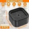 thumbnail image 2 of 48Pcs Furniture Risers with Nonslip Bottom Adjustable Table Risers Stackable Bed Lifter Versatile Bed Raising Blocks for Table Desk Couch Chair Sofa Cabinet Bed Legs Black, 2 of 4