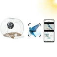 Bird House Multifunctional Bird Feeder With Camera Wifi Transparent