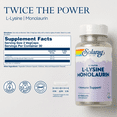 Walmart Solaray L-Lysine Capsules - Pure Monolaurin Immune Supplement ...