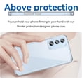 thumbnail image 2 of Case for Samsung Galaxy A34 5G Phone Case Slim Dropproof [Defend from Drop/Scratch/Slip/Fingerprint] Clear Acrylic Hard Back Soft TPU Bumper Hybrid Phone Case for A34 5G-Crystal Clear, 2 of 16