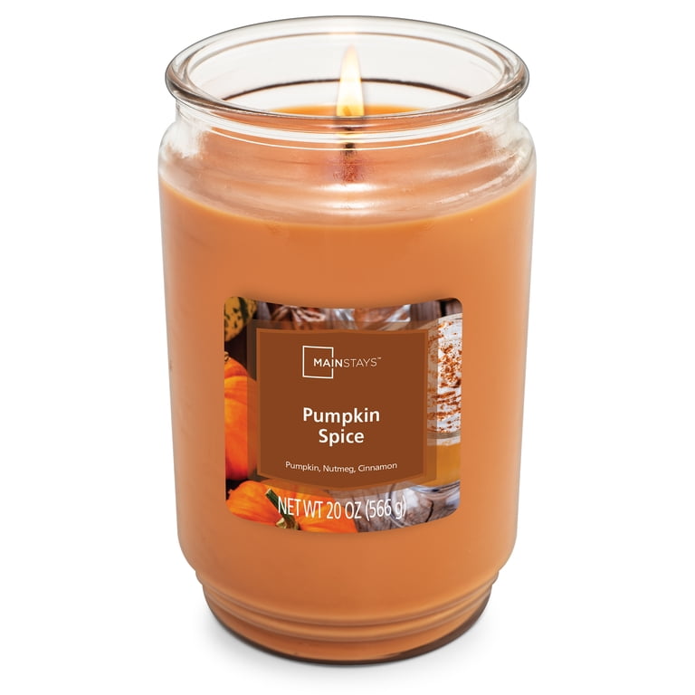 Pumpkin Spice Scented Jar Candle, 20 Oz photo 3