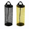 thumbnail image 3 of Plastic Bag Holder Dispenser Hanging Folding holder Trash Mesh Garbage Bag Organizer Trash Pouch Holder Recycling Containers, 3 of 8