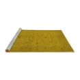 thumbnail image 2 of Ahgly Company Machine Washable Indoor Rectangle Oriental Yellow Industrial Area Rugs, 7' x 9', 2 of 4