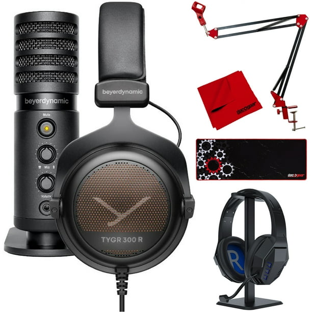 BeyerDynamic Gaming Bundle TYGR 300 R Headphones & FOX Pro USB Studio