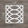 thumbnail image 2 of Ekena Millwork 7 3/8"W x 7 3/8"H x 3/8"T Extra Small Montrose Decorative Fretwork Wall Panels in Architectural Grade PVC, 2 of 9