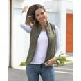 thumbnail image 2 of Fuinloth Quilted Lightweight Zip Padded, Outerwear Vests (Women's), 2 of 5