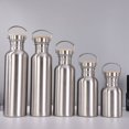 thumbnail image 1 of Bouteille d'Eau Portable en Acier Inoxydable avec Poignée 2000ml/1000ml/500ml Flasques de Sport Voyage Cyclisme Randonnée Camping Vélo, 1 of 6