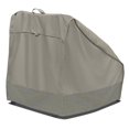 thumbnail image 4 of Duck Covers Weekend Water-Resistant 34 Inch Patio Chair Cover with Integrated Duck Dome, Moon Rock, 4 of 9