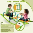 thumbnail image 5 of Aukfa Kids Seesaw Teeter Totter, 3-Person Playground Equipment, Rocking Fun for Boys Girls Age 3-10, 5 of 8