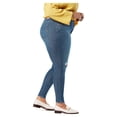 thumbnail image 3 of Signature by Levi Strauss & Co. Women's Plus Simply Stretch Shaping High Rise Super Skinny Jeans, 3 of 4