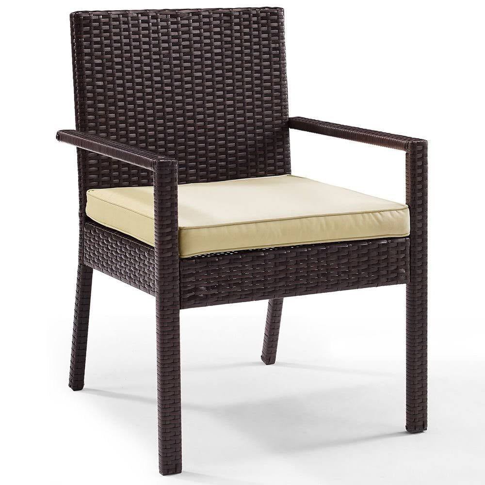 Crosley Palm Harbor Outdoor Wicker Dining Chair, Set of 2