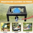 thumbnail image 4 of High Pressure Single Propane Burner Propane Burner for Outdoor Cooking, for Camping, Tailgating, Propane Burner Heads, 4 of 9