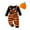 ZB Black, variant on Thanksgiving Day Infant Boys Pants Set Outfits Gentleman Romper Hat Long Sleeve Jumspuits Suitable Letter Print Clothing Suits