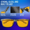 thumbnail image 4 of Gafas que bloquean la luz azul, monturas TR90 de fibra de carbono IBOANN, 4 of 8