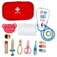 thumbnail image 1 of 17PCS Medical Kit Doctor Nurse Dentist Pretend Roles Play Toy Set Kids Game Gift, 1 of 1