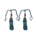 thumbnail image 4 of Curtain Tiebacks Handmade Decorative Curtain Holdbacks Rope with Tassel Curtain Pendant Rope Adjustable Ties Door Curtain Decorative, 4 of 4