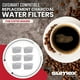 thumbnail image 4 of 6 unidades de filtros de agua de carbón de repuesto para cafetera las Series perfecl Filtros para cafeteras, 4 of 8