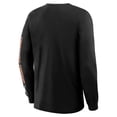 thumbnail image 5 of Men's Fanatics Black Texas Longhorns Quad Fuel The Fire Long Sleeve T-Shirt, 5 of 5