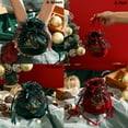 thumbnail image 3 of Creative Packing Bags Christmas Gift Party Decoration Velvet Pouch Candy Storage Bags Gift Bag Drawstring Pouch A-RED, 3 of 8