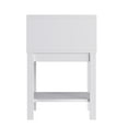thumbnail image 6 of Emma + Oliver Kids Single-Drawer Night Stand with White Solid Wood Frame, Side Table for Kids Bedroom with Open Shelf, 6 of 10