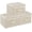 Beige Gray, variant on Storage Boxes, Collapsible Storage Bins with Lids, Cotton and linen cloth Storage Baskets with Handle, for Books, Closet, Bedroom, Home, 13x9.1x7.9 in, Grey and Beige