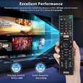 thumbnail image 4 of Universel pour Télécommande Sony TV Remplacement Compatible avec Sony Bravia Smart LCD LED HD TVs RMT-TX100U, 4 of 5
