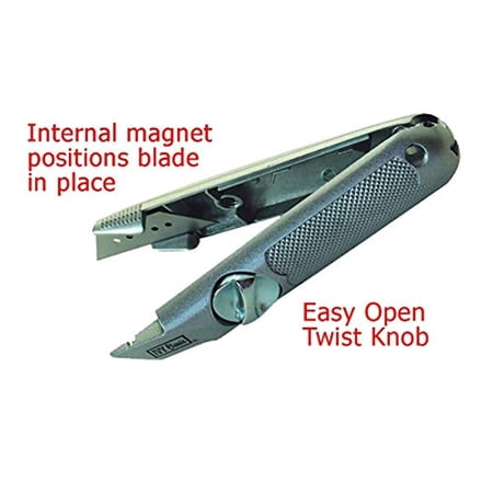 IVY Classic 11154 Hinge-Loc Fixed Utility Knife, 1/Card