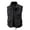Black, variant on Mens Multi-Pocket Utility Cargo Vest Outdoor Loose Fit Mesh Lined Vest Functional Camping Fishing Lightweight Sleeveless Jackets