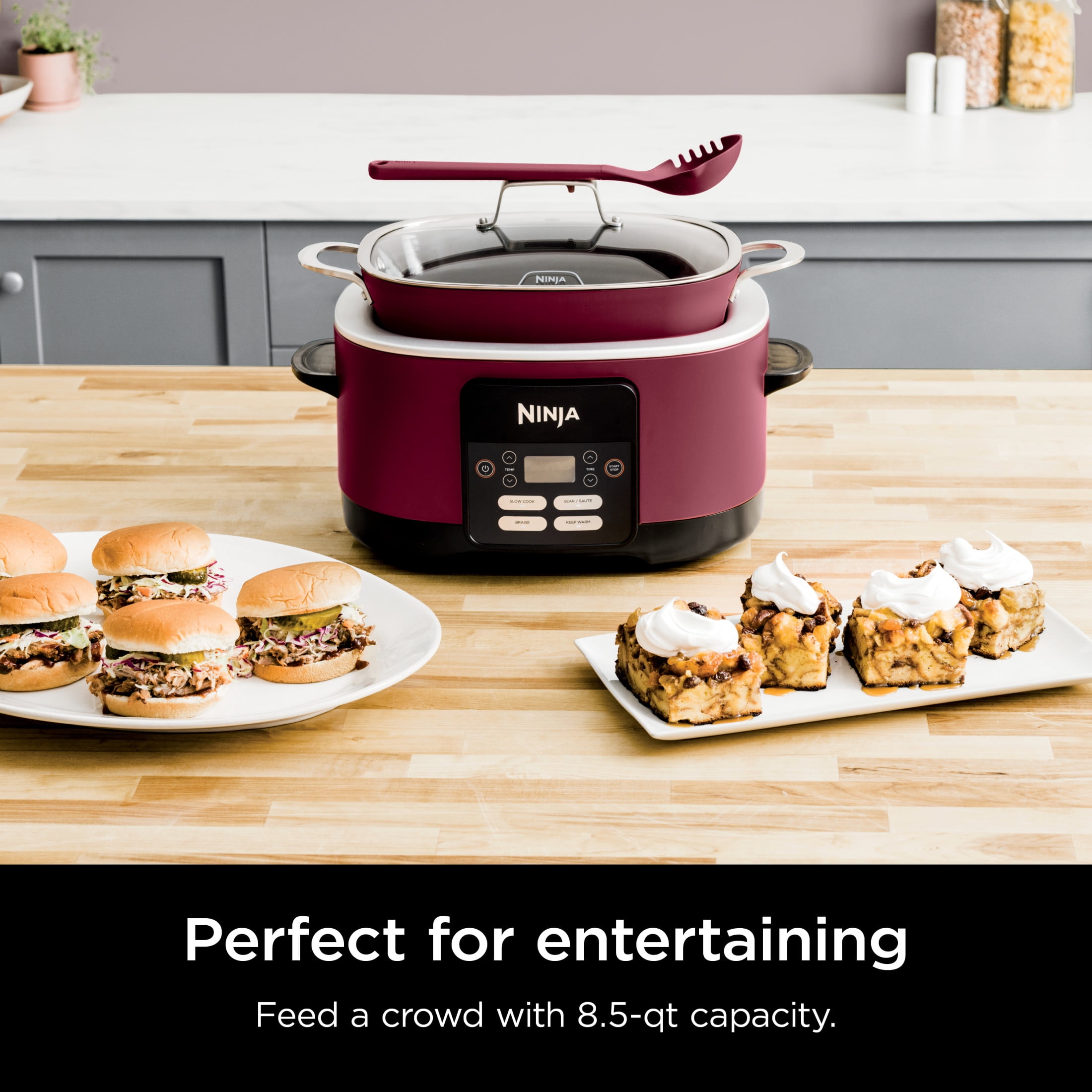 Ninja - Brandclub - Ninja 8-in-1 PossibleCooker 8.5-qt Multi