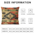 thumbnail image 5 of ONETECH Geometric Wool Jute Square Throw Pillow Covers -Decorative  Multicolour Cushion Covers Perfect for Sofa/Couch/Bed/Home/Outdoor/Car, 5 of 5