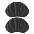 thumbnail image 2 of 5x2 protectores de talón, pegatina para zapatos, revestimiento de agarre, empuñaduras protectoras gruesas, color negro 5 piezas, 2 of 8