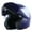 Glossy Blue, variant on 1Storm Motorcycle Street Bike Modular/Flip up Dual Visor/Sun Shield Full Face Helmet HG339 Matt Black