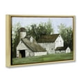 thumbnail image 4 of Stupell Industries White Barn Farmhouse Landscape Painting Gold Floater Framed Canvas Art Print Wall Art, 31 x 21, 4 of 10