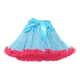 thumbnail image 4 of WOYY Little Girls Princess Layered Tutu Skirt Party Dance Puffy Tulle Skirt, Sizes 4-6, 4 of 4