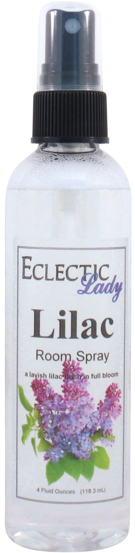 Lilac Room Spray by Eclectic Lady, 2 Ounces, Fragrant Aromatic Room