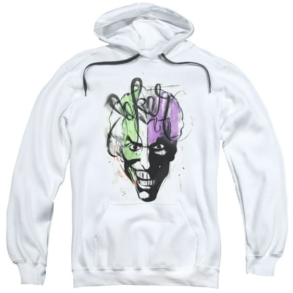 Batman - Joker Airbrush - Pull-Over Hoodie - X-Large
