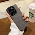 thumbnail image 5 of Funda movil de cuero suave mate de lujo, Phone Case For iPhone,15,14,13,12,11 Pro Max Plus, Fundas protectoras para cámara, cubierta a prueba de golpes, accesorios para teléfono, 5 of 5