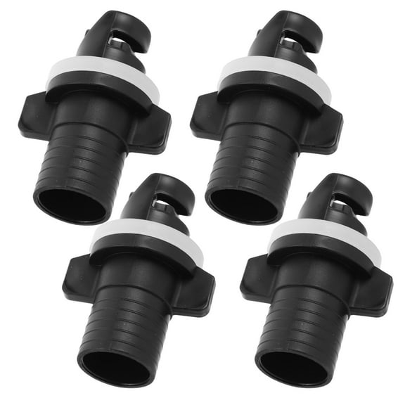 Worgeous 4pcs Kayak And Paddle Board Pump Adapter Inflatable Air Valve Connectors Ideal For Surfboard Pool And Camping Accessories
