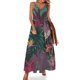 thumbnail image 1 of Vestido sin mangas de tendencias tropicales Vestido para embarazadas Vestidos de dama para ocasiones especiales, 1 of 7