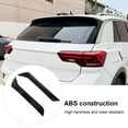 thumbnail image 4 of Rear Window Side Spoilers Left Right Block Rainwater Decorative ABS for A11 MK1 R TSI TDI 2017-2023, 4 of 7