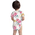 thumbnail image 6 of Rocae Colorful Flowers for Baby Climbing Clothes Soft Baby Romper for Active Infants Comfortable and Breathable Crawling Jumpsuit Unisex Baby Outfit 18 Months, 6 of 8