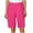 Hot Pink, variant on Posijego Women's Pajama Shorts with Pockets Lounge Shorts Elastic High Waist Sleep Shorts Sleepwear