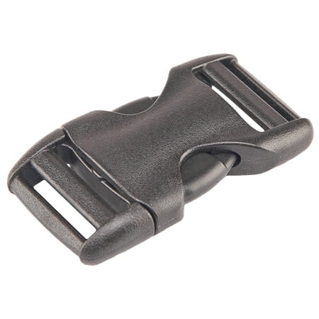 - 1 Inch YKK Flat Heavy Duty Dual Adjustable Side Release Plastic Buckles