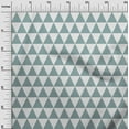 thumbnail image 2 of oneOone Cotton Cambric Fabric Triangle Geometric Decor Fabric Printed BTY 56 Inch Wide, 2 of 4